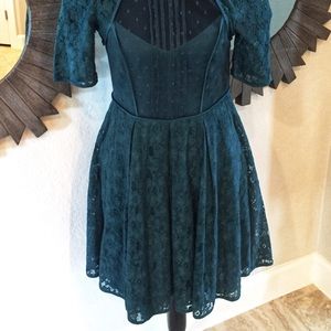 BCBG Jade Green Dress